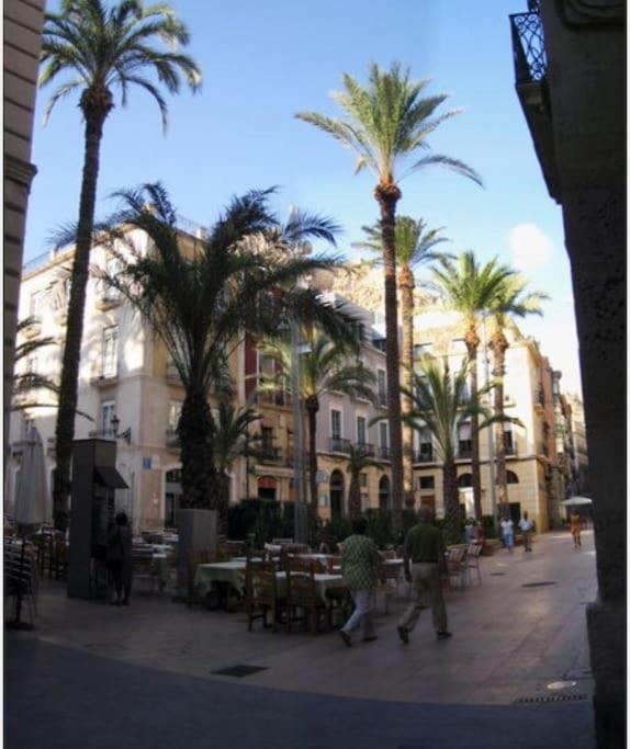 Bright Flat With View To The Castle And The Museum Apartment Alicante Exterior photo